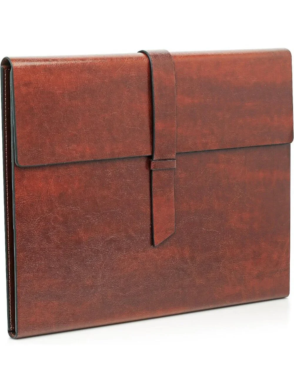Slim Leather Padfolio for Men & Women - Business Portfolio Folder & Resume